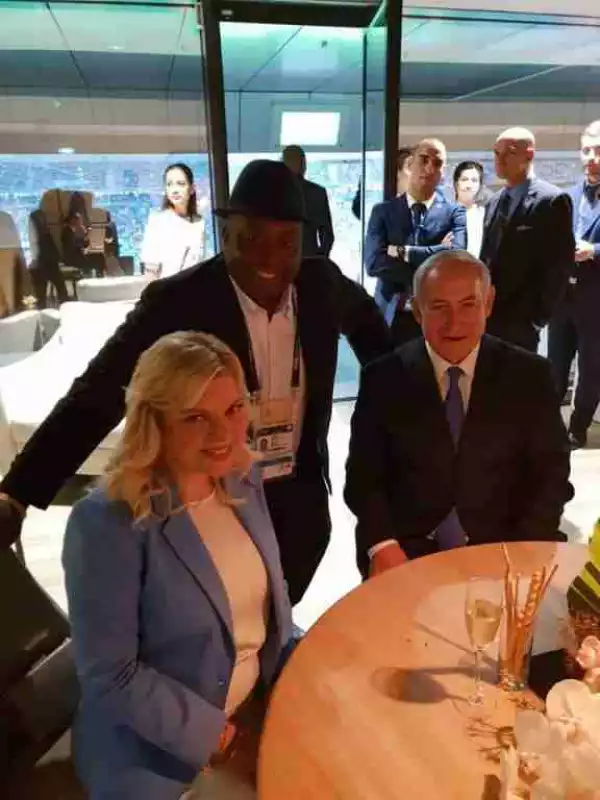 Ifeanyi Ubah Meets Arsene Wenger, Drogba And Israeli PM In Russia (Photos)